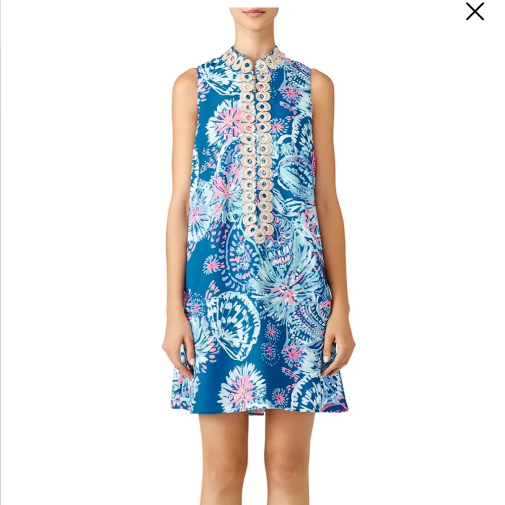 Lilly Pulitzer Jane Shift Dress- EUC